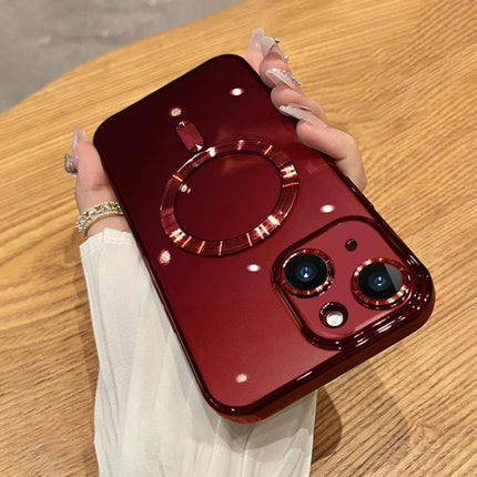 Electroplating MagSafe Phone Case, For iPhone 15 Pro, For iPhone 15 Plus