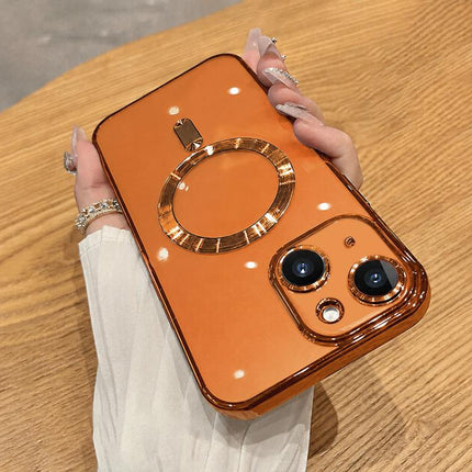 Electroplating MagSafe Phone Case, For iPhone 15 Pro, For iPhone 15 Plus