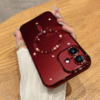 For iPhone 16 / Cherry Red