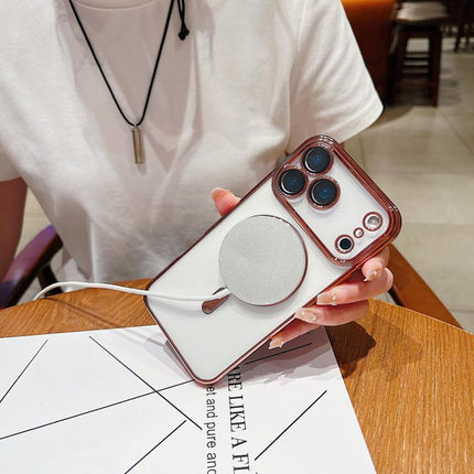 Electroplating MagSafe Phone Case, For iPhone 17 Pro Max, For iPhone 17 Pro, For iPhone 17