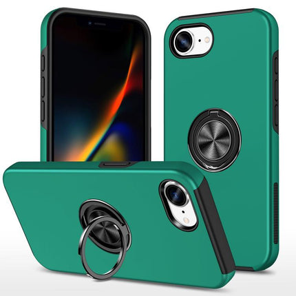PC + TPU Magnetic Phone Case with Invisible Ring Holder, For iPhone 18 Pro, For iPhone 18 Pro Max, For iPhone 17e / 16e