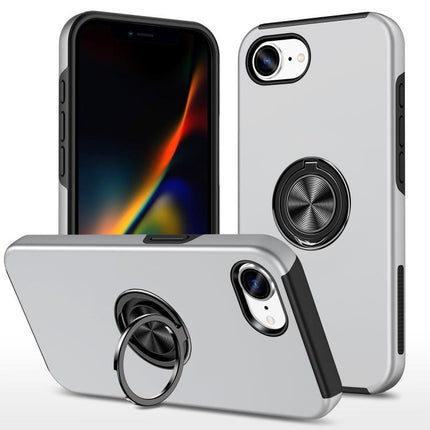 PC + TPU Magnetic Phone Case with Invisible Ring Holder, For iPhone 18 Pro, For iPhone 18 Pro Max, For iPhone 17e / 16e