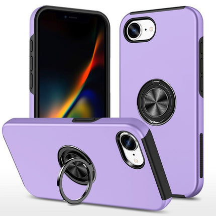 PC + TPU Magnetic Phone Case with Invisible Ring Holder, For iPhone 18 Pro, For iPhone 18 Pro Max, For iPhone 17e / 16e