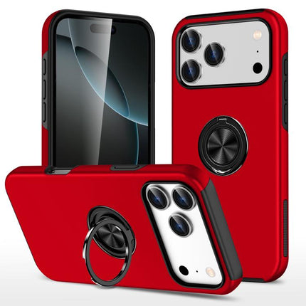 PC + TPU Magnetic Phone Case with Invisible Ring Holder, For iPhone 18 Pro, For iPhone 18 Pro Max, For iPhone 17e / 16e