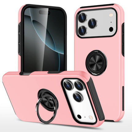 PC + TPU Magnetic Phone Case with Invisible Ring Holder, For iPhone 18 Pro, For iPhone 18 Pro Max, For iPhone 17e / 16e