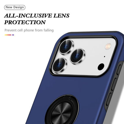 PC + TPU Magnetic Phone Case with Invisible Ring Holder, For iPhone 18 Pro, For iPhone 18 Pro Max, For iPhone 17e / 16e