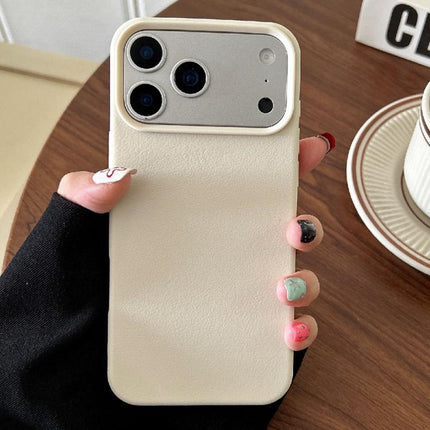 Leather Texture TPU Full Coverage Phone Case, For iPhone 18 Pro, For iPhone 18 Pro Max, For iPhone 17 Pro Max, For iPhone 17 Pro