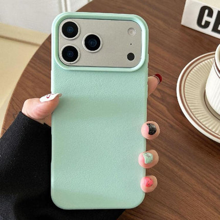 Leather Texture TPU Full Coverage Phone Case, For iPhone 18 Pro, For iPhone 18 Pro Max, For iPhone 17 Pro Max, For iPhone 17 Pro