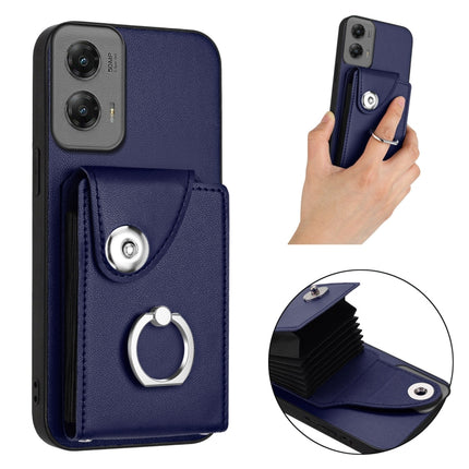Organ Card Bag Ring Holder Phone Case, For Motorola Moto G Stylus 5G 2024, For Motorola Moto G Play 2024 5G, For Motorola Moto G Power 2024 5G