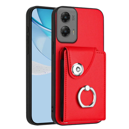 Organ Card Bag Ring Holder Phone Case, For Motorola Moto G Stylus 5G 2024, For Motorola Moto G Play 2024 5G, For Motorola Moto G Power 2024 5G