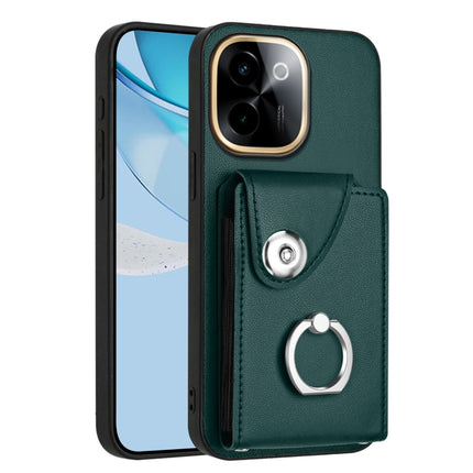 Organ Card Bag Ring Holder Phone Case, For vivo Y39 5G / Y300i, For vivo V50 Lite 5G, For vivo V40 Lite 5G IDN, For vivo Y200