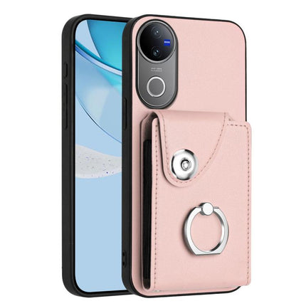 Organ Card Bag Ring Holder Phone Case, For vivo X200s, For vivo Y29 4G / T4x / Y300t / iQOO Z10x, For vivo V50 / V50e, For vivo X200 Ultra