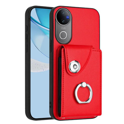 Organ Card Bag Ring Holder Phone Case, For vivo X200s, For vivo Y29 4G / T4x / Y300t / iQOO Z10x, For vivo V50 / V50e, For vivo X200 Ultra