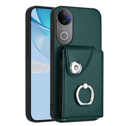 Organ Card Bag Ring Holder Phone Case, For vivo X200s, For vivo Y29 4G / T4x / Y300t / iQOO Z10x, For vivo V50 / V50e, For vivo X200 Ultra
