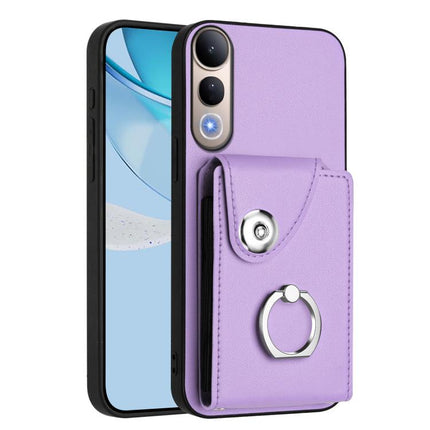 Organ Card Bag Ring Holder Phone Case, For vivo Y39 5G / Y300i, For vivo V50 Lite 5G, For vivo V40 Lite 5G IDN, For vivo Y200