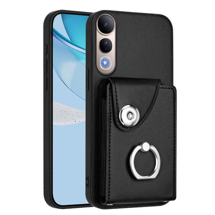 Organ Card Bag Ring Holder Phone Case, For vivo Y39 5G / Y300i, For vivo V50 Lite 5G, For vivo V40 Lite 5G IDN, For vivo Y200