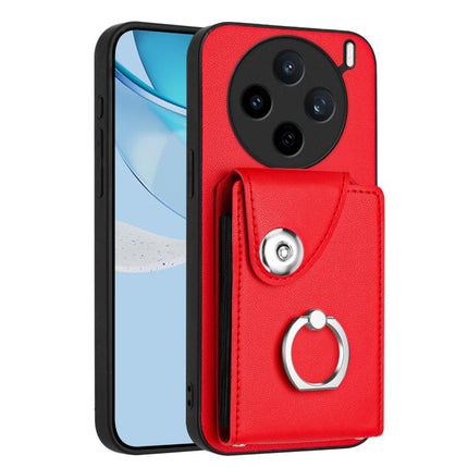 Organ Card Bag Ring Holder Phone Case, For vivo X200s, For vivo Y29 4G / T4x / Y300t / iQOO Z10x, For vivo V50 / V50e, For vivo X200 Ultra