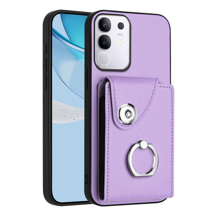 Organ Card Bag Ring Holder Phone Case, For vivo X200s, For vivo Y29 4G / T4x / Y300t / iQOO Z10x, For vivo V50 / V50e, For vivo X200 Ultra