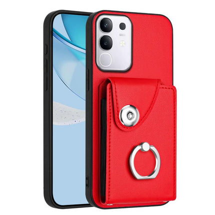 Organ Card Bag Ring Holder Phone Case, For vivo X200s, For vivo Y29 4G / T4x / Y300t / iQOO Z10x, For vivo V50 / V50e, For vivo X200 Ultra
