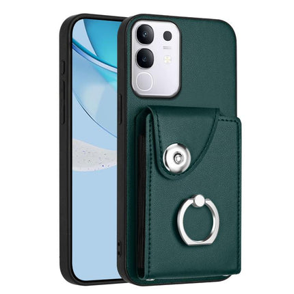 Organ Card Bag Ring Holder Phone Case, For vivo X200s, For vivo Y29 4G / T4x / Y300t / iQOO Z10x, For vivo V50 / V50e, For vivo X200 Ultra