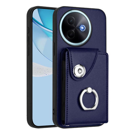 Organ Card Bag Ring Holder Phone Case, For vivo Y39 5G / Y300i, For vivo V50 Lite 5G, For vivo V40 Lite 5G IDN, For vivo Y200