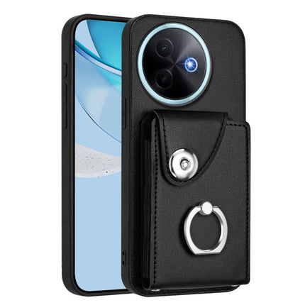 Organ Card Bag Ring Holder Phone Case, For vivo Y39 5G / Y300i, For vivo V50 Lite 5G, For vivo V40 Lite 5G IDN, For vivo Y200