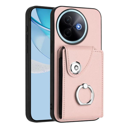 Organ Card Bag Ring Holder Phone Case, For vivo Y39 5G / Y300i, For vivo V50 Lite 5G, For vivo V40 Lite 5G IDN, For vivo Y200