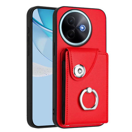 Organ Card Bag Ring Holder Phone Case, For vivo Y39 5G / Y300i, For vivo V50 Lite 5G, For vivo V40 Lite 5G IDN, For vivo Y200