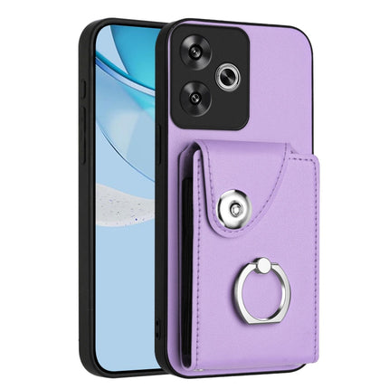 Organ Card Bag Ring Holder Phone Case, For Xiaomi 15 Ultra, For Xiaomi Poco X7 Pro, For Xiaomi Poco F6 5G India, For Xiaomi Civi 4 Pro