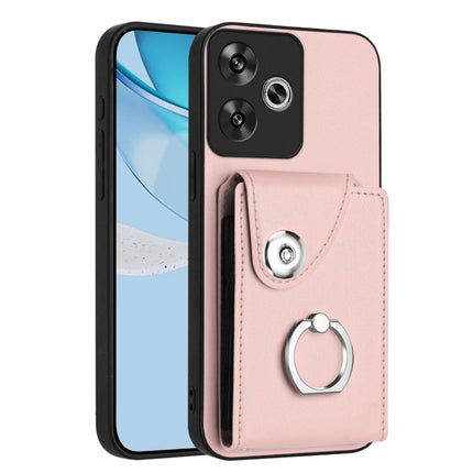 Organ Card Bag Ring Holder Phone Case, For Xiaomi 15 Ultra, For Xiaomi Poco X7 Pro, For Xiaomi Poco F6 5G India, For Xiaomi Civi 4 Pro
