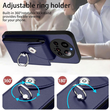 Organ Card Bag Ring Holder Phone Case, For Xiaomi 15 Ultra, For Xiaomi Poco X7 Pro, For Xiaomi Poco F6 5G India, For Xiaomi Civi 4 Pro