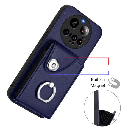 Organ Card Bag Ring Holder Phone Case, For Xiaomi 15 Ultra, For Xiaomi Poco X7 Pro, For Xiaomi Poco F6 5G India, For Xiaomi Civi 4 Pro