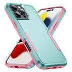For iPhone 16 Pro / Green+Pink