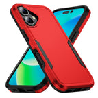 For iPhone 16 / Red+Black