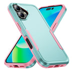 For iPhone 16 / Green+Pink