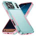 For iPhone 17 Pro / Green+Pink