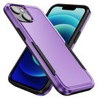 For iPhone 15 / Purple+Black
