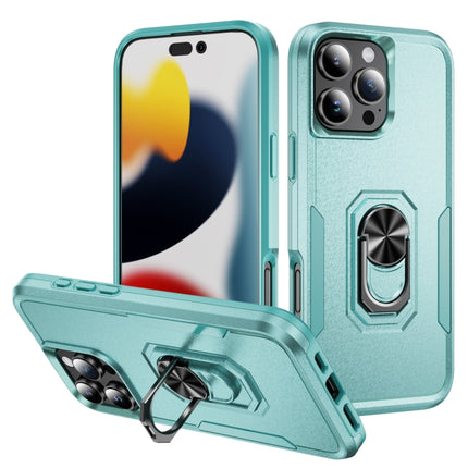 Pioneer Armor Heavy Duty PC + TPU Phone Case with Holder, For iPhone 16 Pro, For iPhone 16 Plus