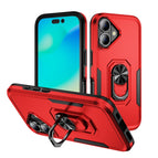 For iPhone 16 / Red+Black
