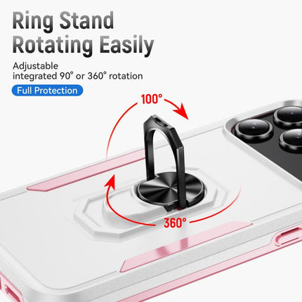 Pioneer Armor Heavy Duty PC + TPU Phone Case with Holder, For iPhone 18 Pro, For iPhone 18 Pro Max