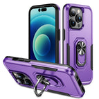 For iPhone 15 Pro / Purple+Black