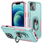 For iPhone 15 / Green+Pink