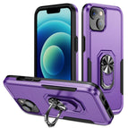 For iPhone 15 / Purple+Black