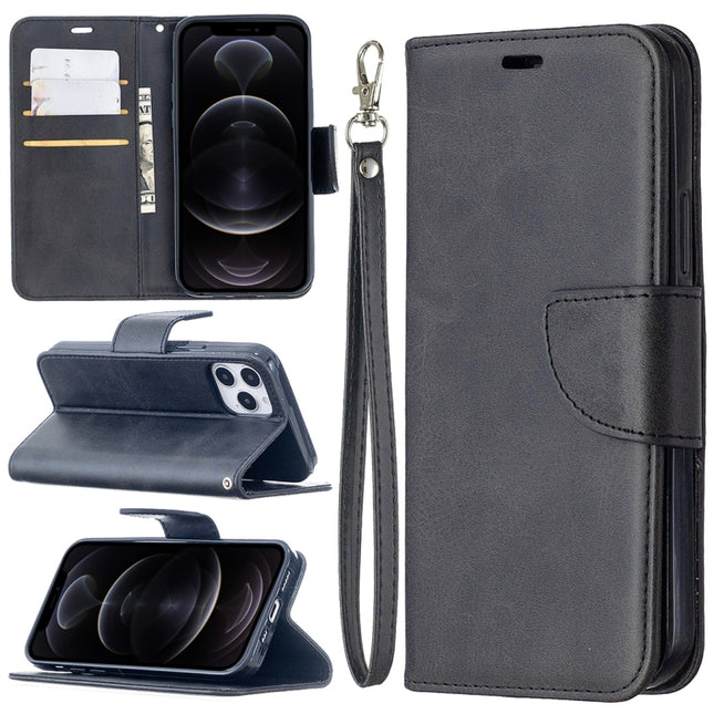 Retro Lambskin Texture Pure Color Horizontal Flip PU Leather Case for iPhone 11, with Holder & Card Slots & Wallet & Lanyard, For iPhone 12 mini, For iPhone 12 / 12 Pro, For iPhone 12 Pro Max
