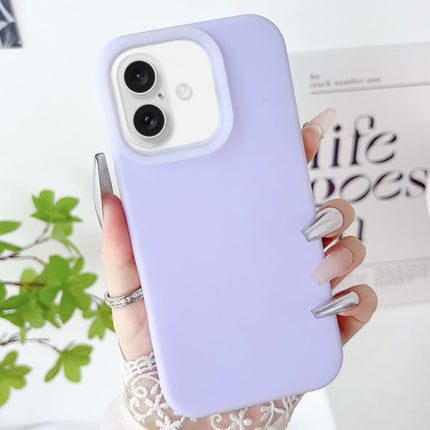 PC Hybrid Liquid Silicone Jelly Phone Case, For iPhone 16 Pro, For iPhone 16 Plus, For iPhone 16