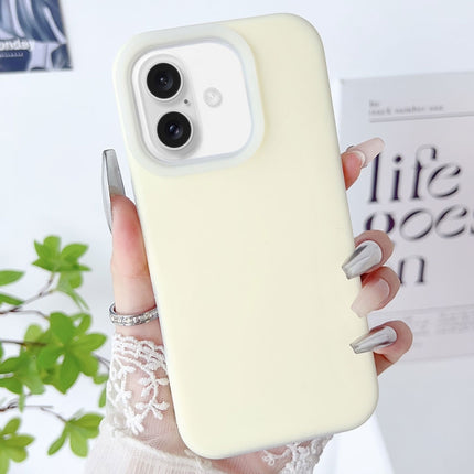 PC Hybrid Liquid Silicone Jelly Phone Case, For iPhone 16 Pro, For iPhone 16 Plus, For iPhone 16