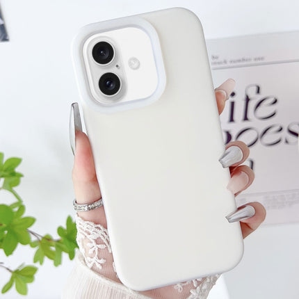 PC Hybrid Liquid Silicone Jelly Phone Case, For iPhone 16 Pro, For iPhone 16 Plus, For iPhone 16
