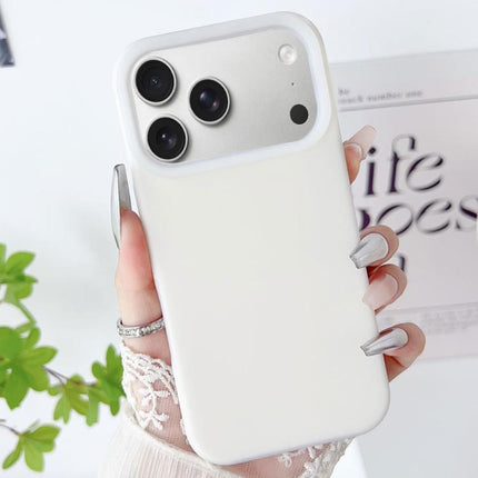 PC Hybrid Liquid Silicone Jelly Phone Case, For iPhone 17 Pro, For iPhone 17, For iPhone 16 Pro Max