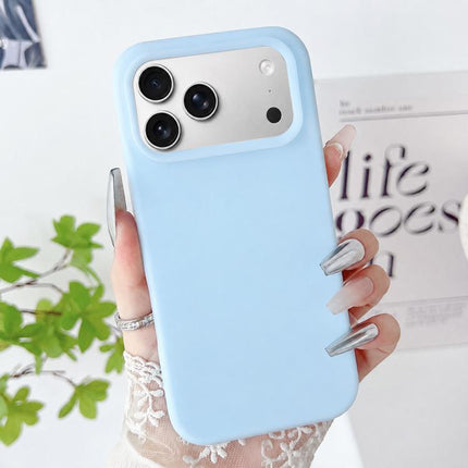 PC Hybrid Liquid Silicone Jelly Phone Case, For iPhone 18 Pro, For iPhone 18 Pro Max, For iPhone 17 Pro Max