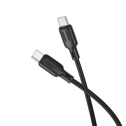BOROFONE BX113 60W USB-C / Type-C to Type-C Silicone Charging Data Cable